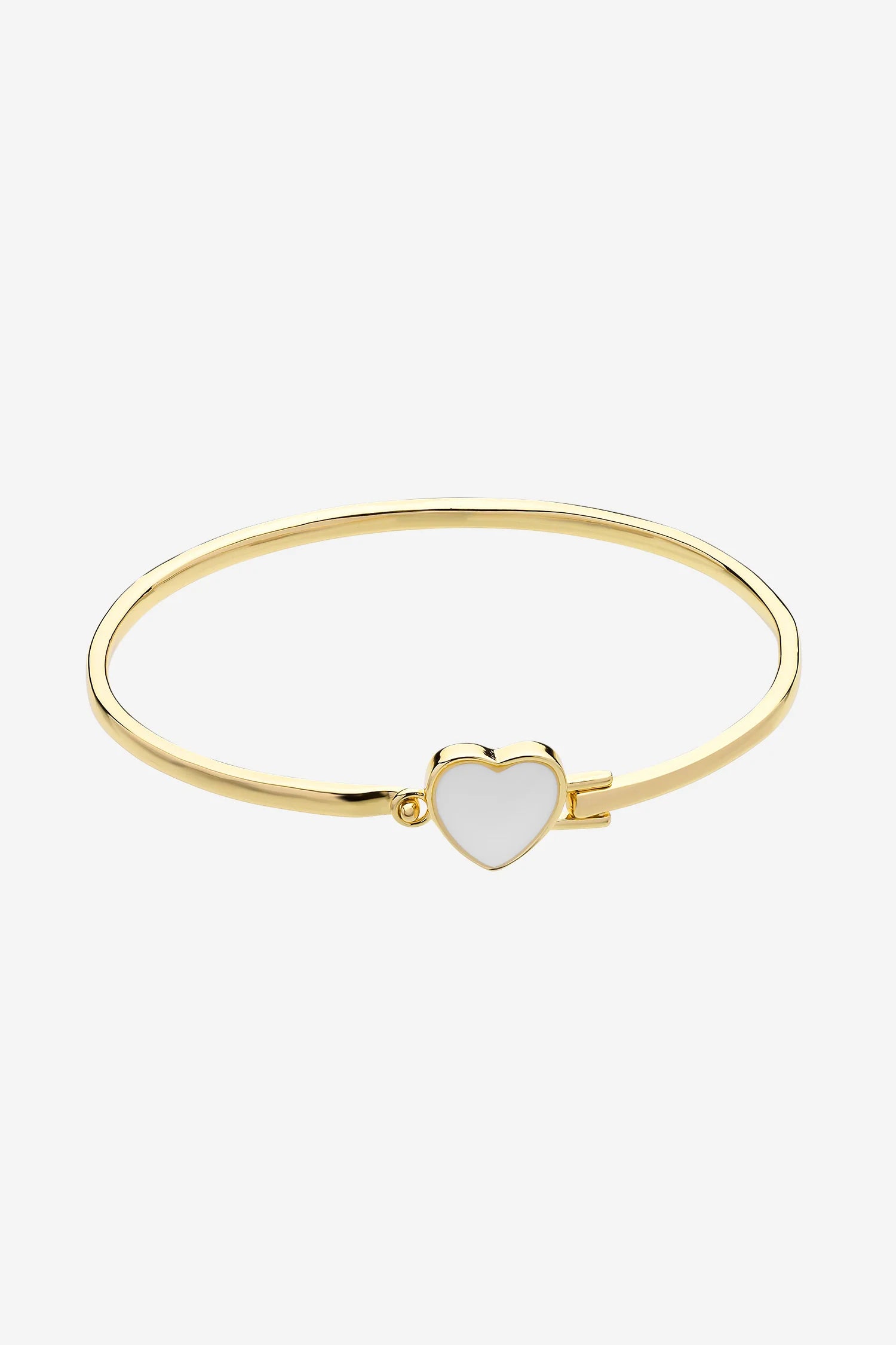 Liberte Myra Heart Bangle | Gold