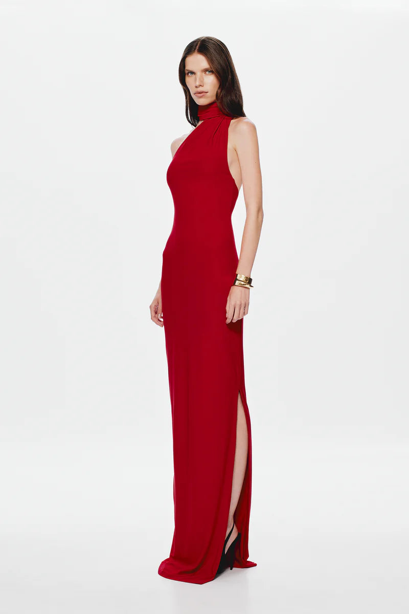 Misha The Nicolette Jersey Dress | Cherry