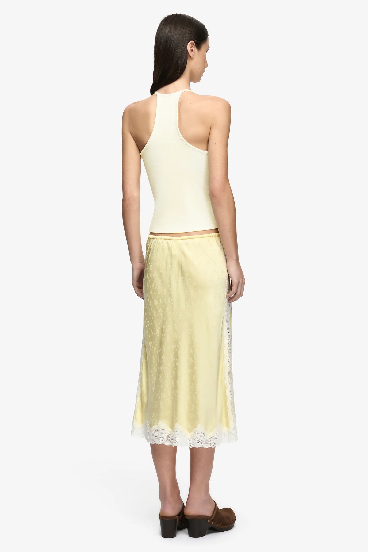 Bec + Bridge Zana Midi Skirt | Lemon