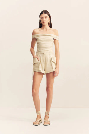 Shona Joy Kasbah Cargo Short | Oyster