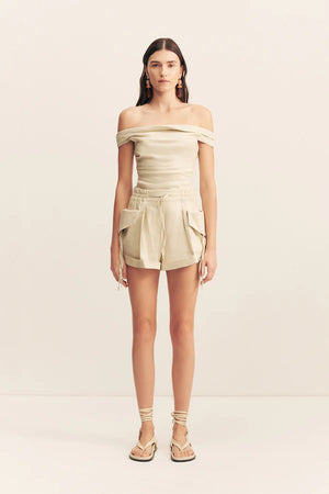 Shona Joy Kasbah Cargo Short | Oyster
