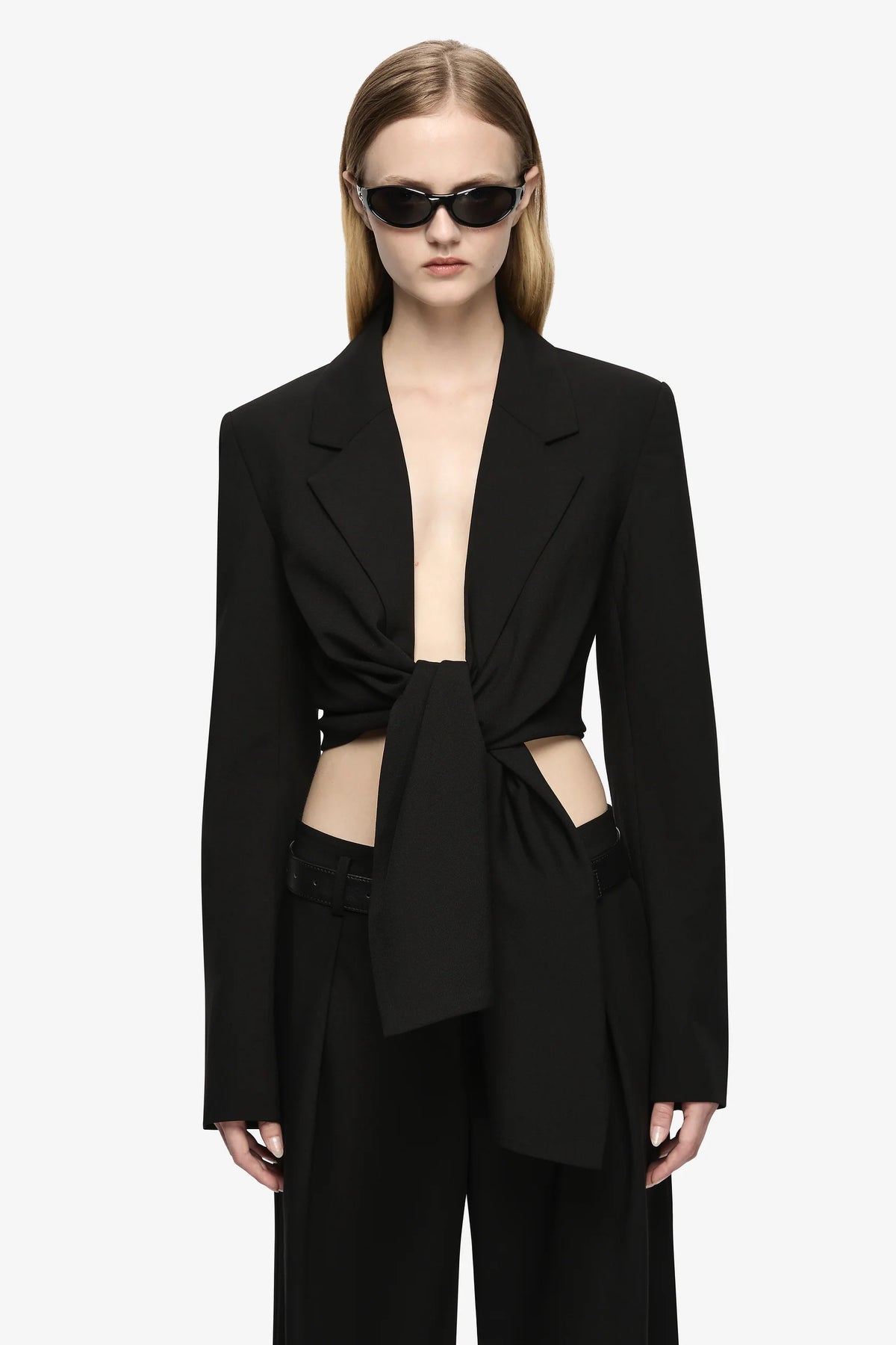 Bec + Bridge Eleanora Cropped Jacket | Black