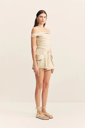 Shona Joy Kasbah Cargo Short | Oyster