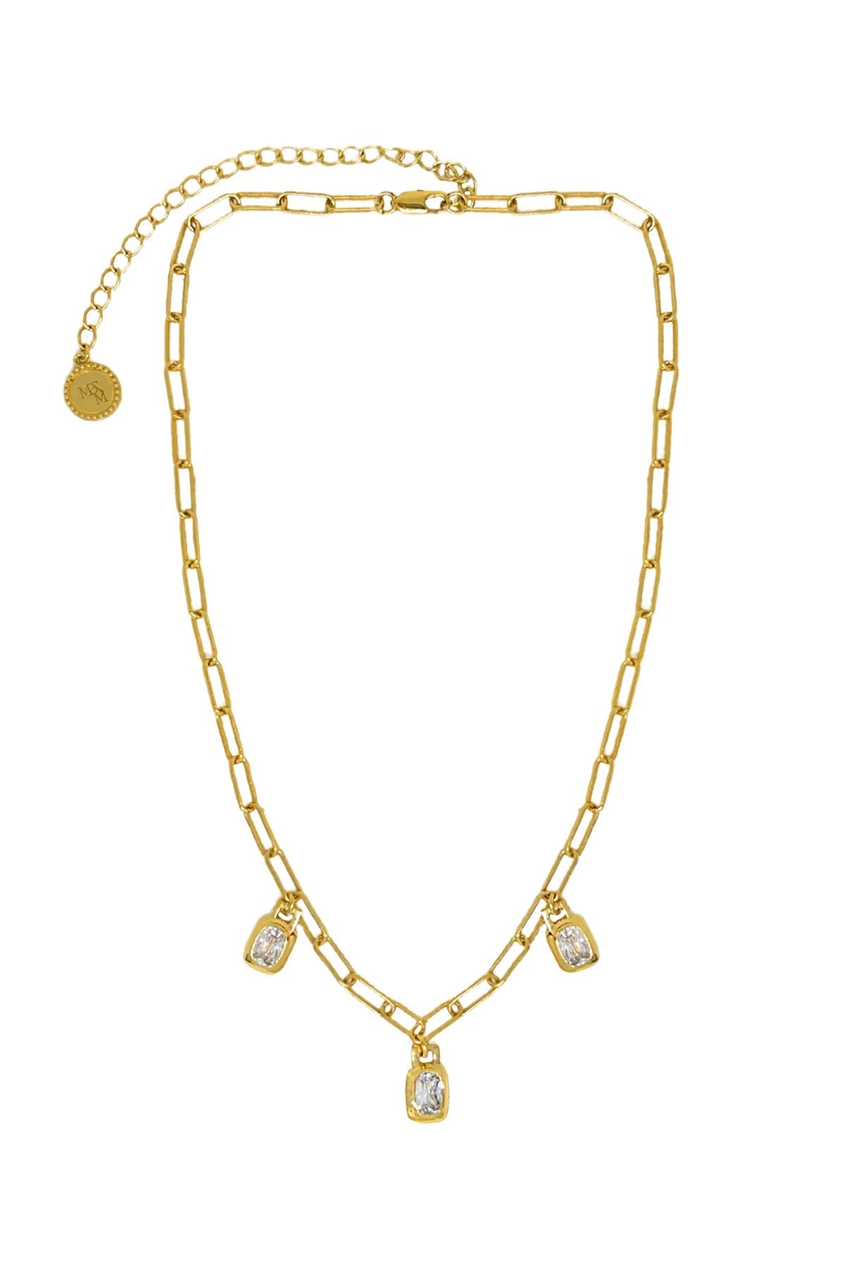 Mountain & Moon Angelica Necklace | Gold