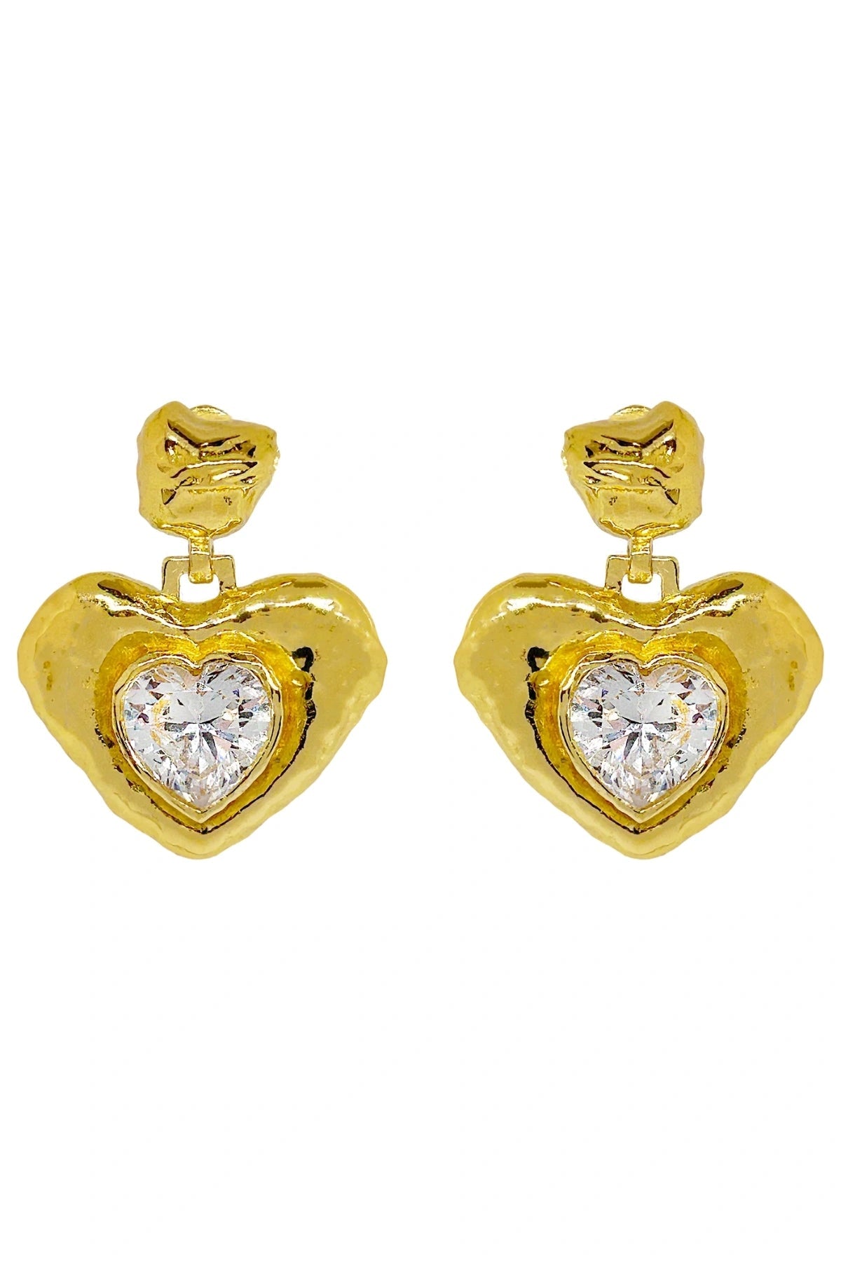 Mountain & Moon Suri Earrings | Gold