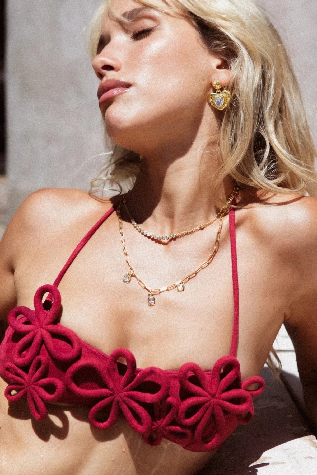 Mountain & Moon Suri Earrings | Gold