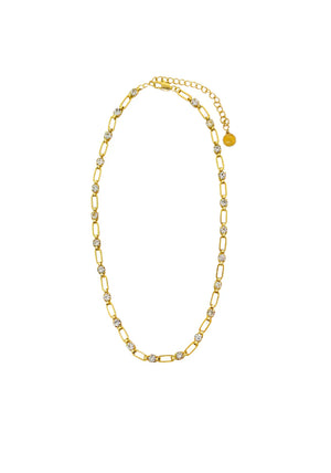 Mountain & Moon Priya Necklace | Gold