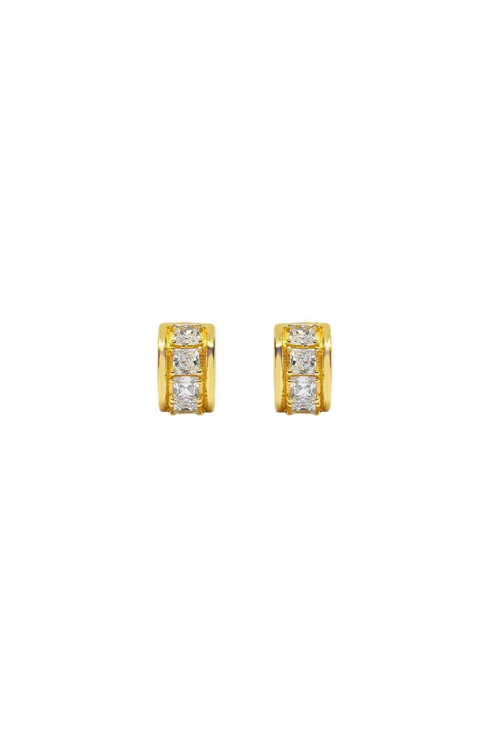 Mountain & Moon Florence Earrings | Gold