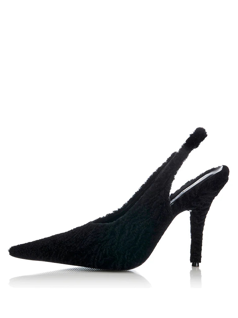 Alias Mae Lorna Slingback | Black Shearling
