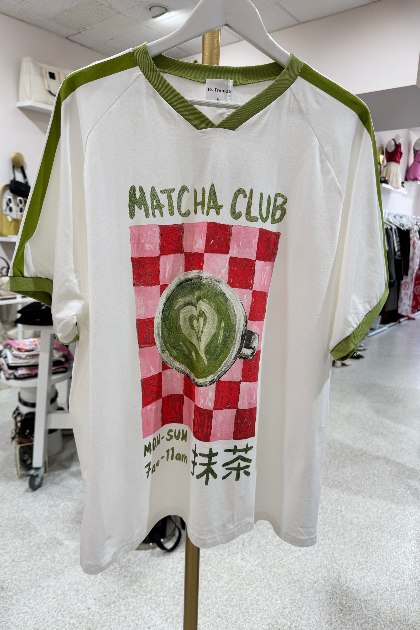 Chosen By Fifi & Annie The Matcha Club Tee | Multi