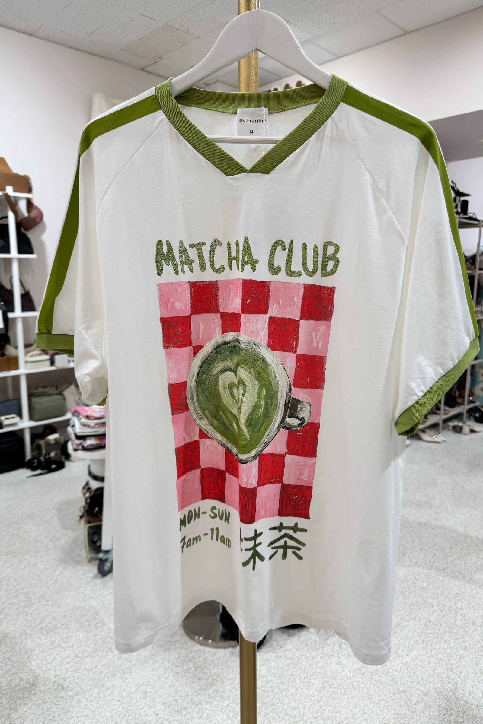 Chosen By Fifi & Annie The Matcha Club Tee | Multi