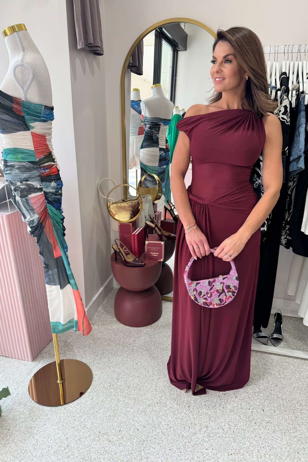 Misha The Sisal Mesh Dress | Port