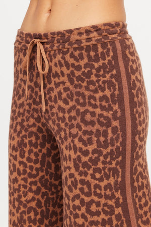 The Upside Malawi Tia Knit Pant | Leopard || PRE-ORDER ETA 17/01/2028