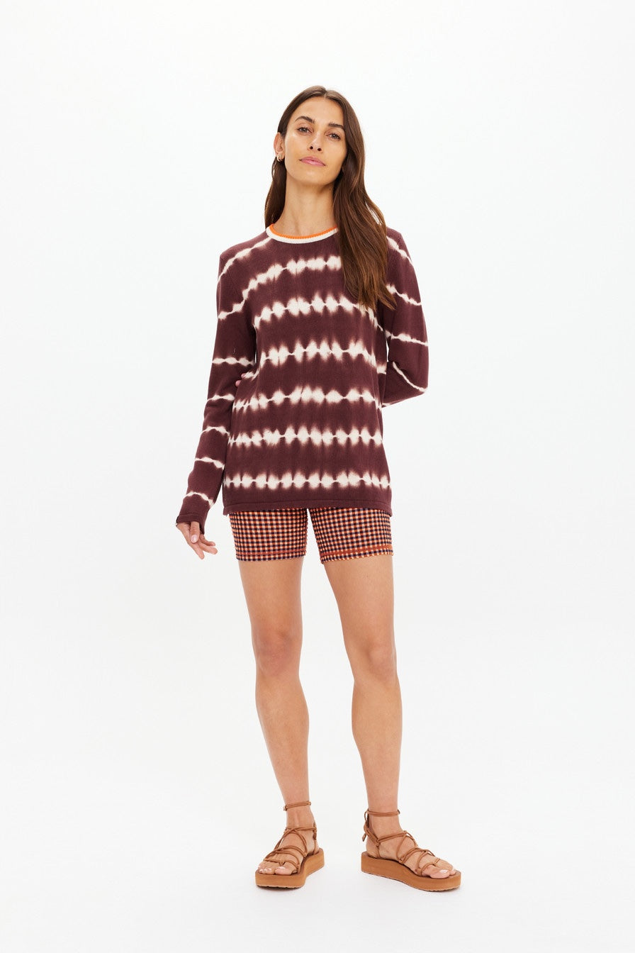 The Upside Amana Long Sleeve Knit | Tie Dye || PRE-ORDER ETA 17/01/2028
