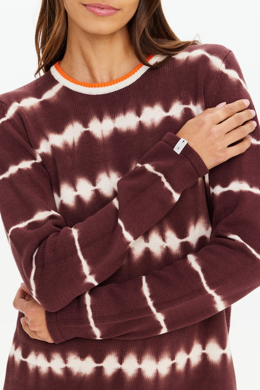 The Upside Amana Long Sleeve Knit | Tie Dye || PRE-ORDER ETA 17/01/2028