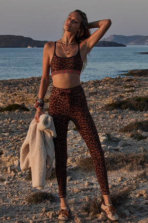 The Upside Malawi 25' Midi Pant | Leopard || PRE-ORDER ETA 17/01/2028