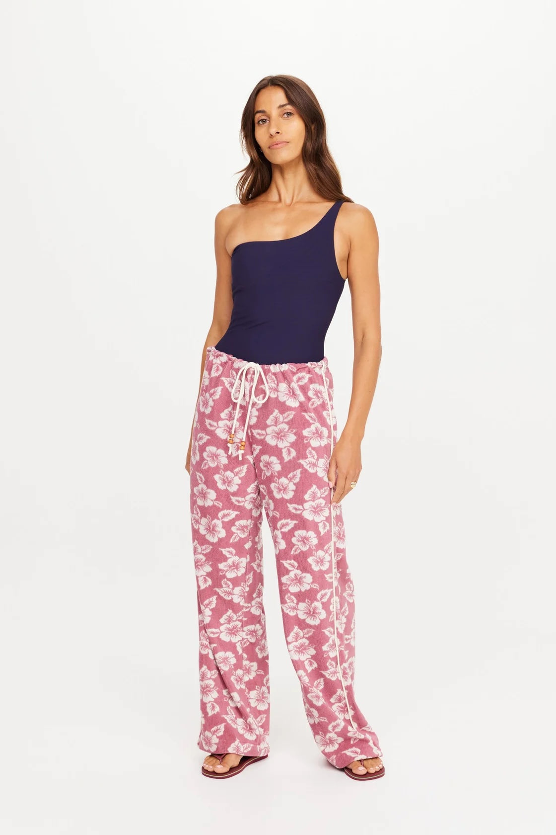 The Upside Lahaina Charli Drawstring Pant | Floral || PRE-ORDER ETA 17/01/2028