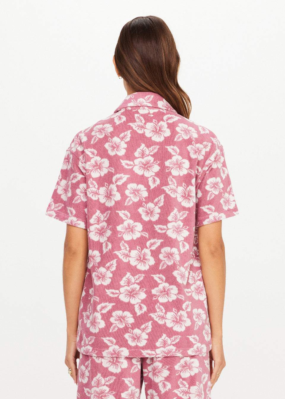 The Upside Lahaina Cabana Zip Shirt | Floral || PRE-ORDER ETA 17/01/2028