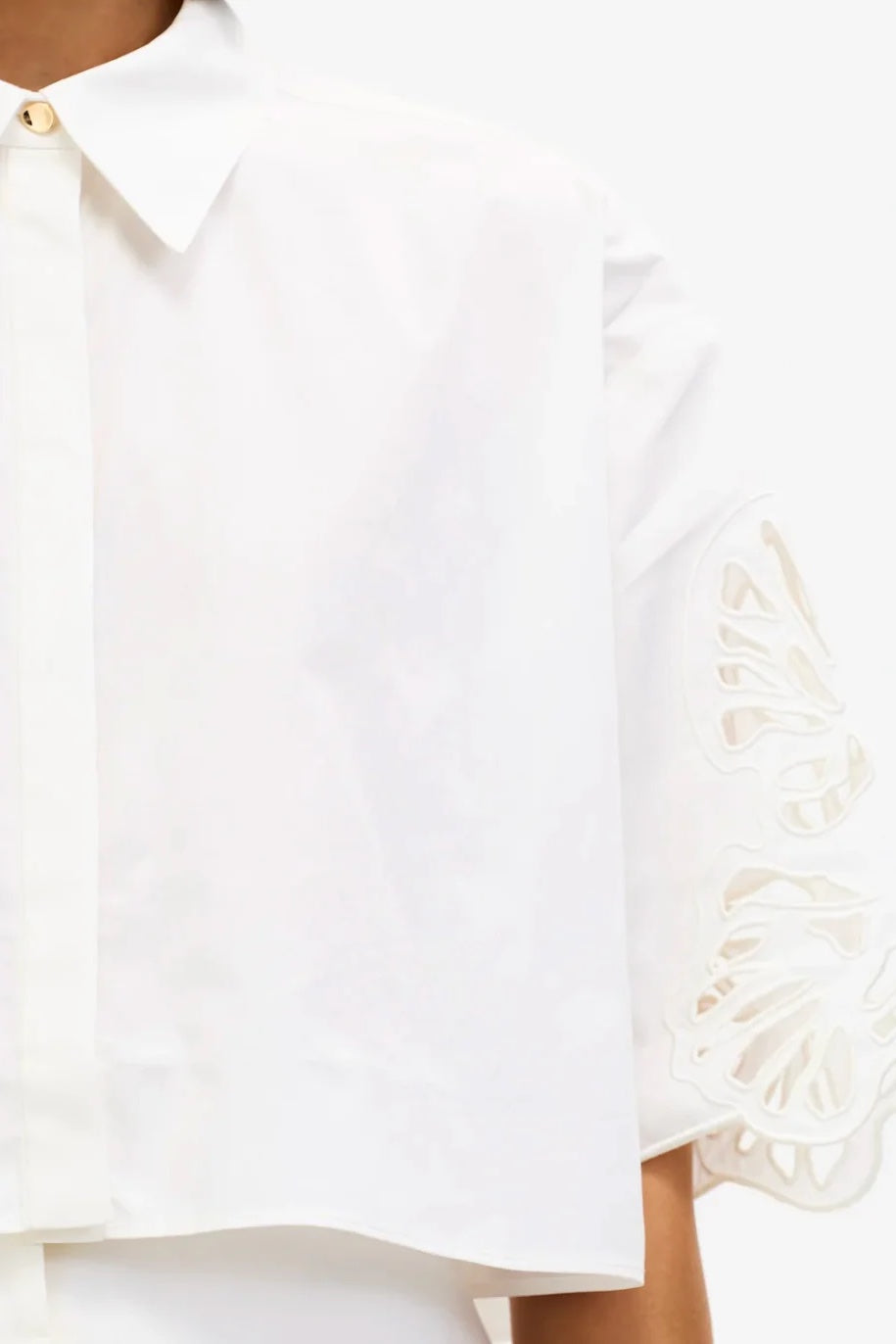 Acler Blairhall Top | Ivory