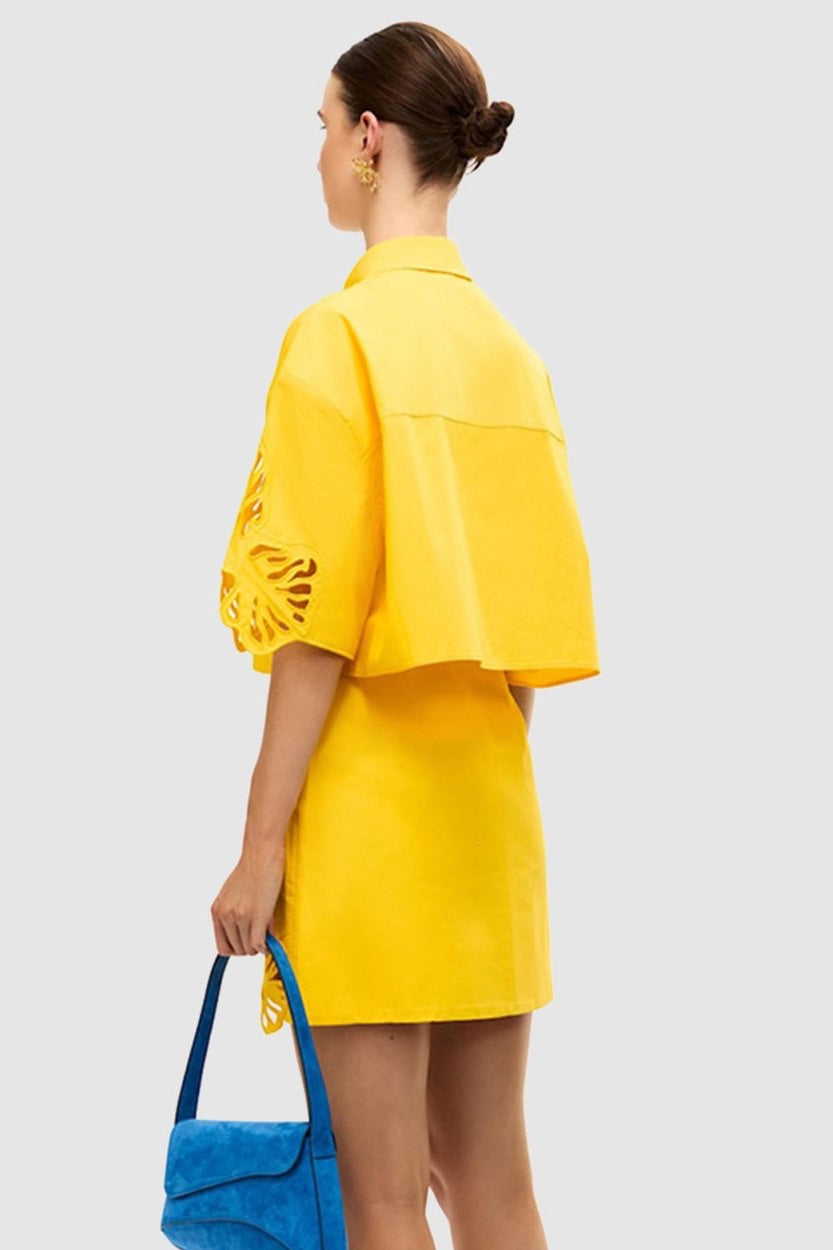 Acler Blairhall Top | Daffodil