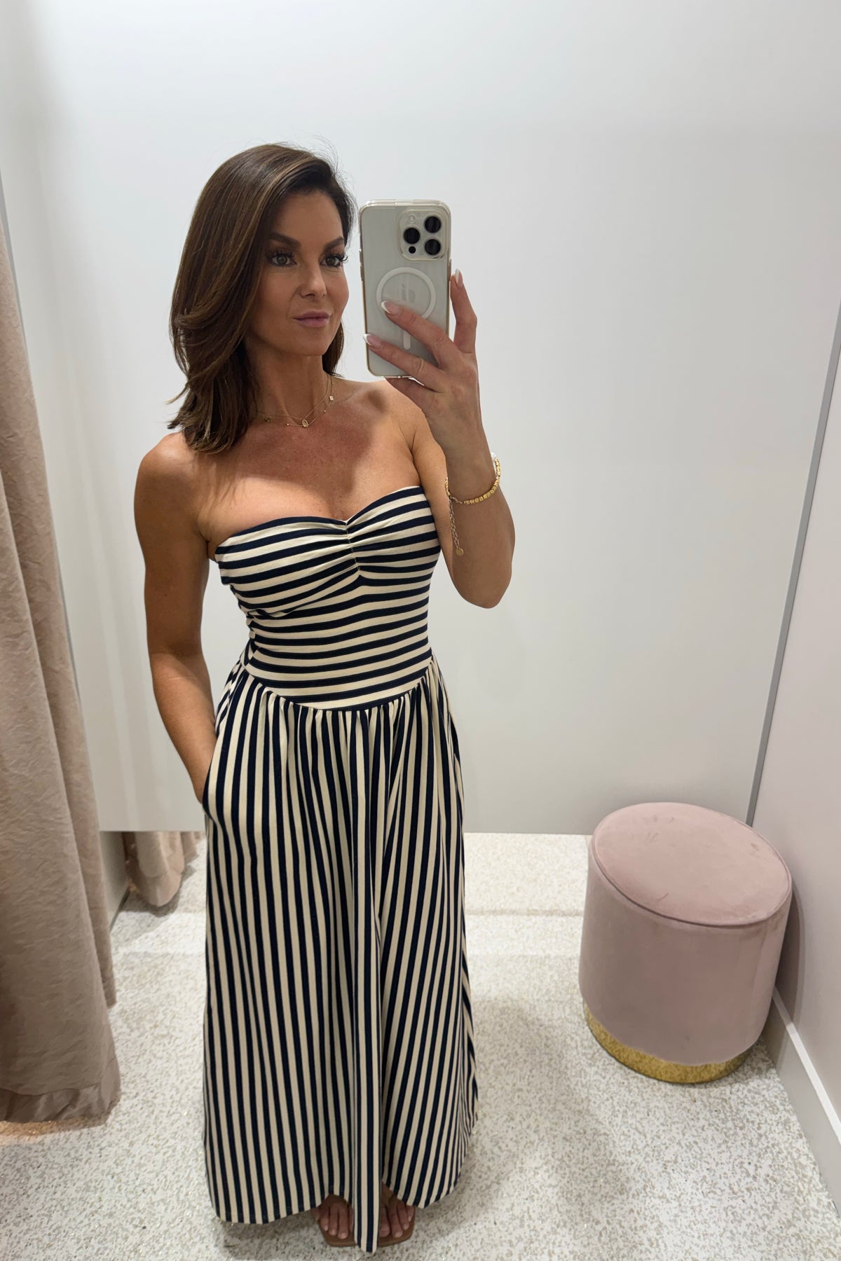 Chosen By Fifi & Annie Luciana Striped Maxi Dress | Stripe