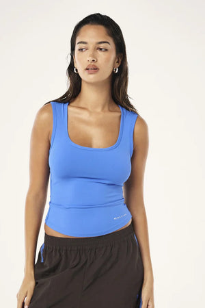 P.E Nation Refine Scoop Tank | Palace Blue