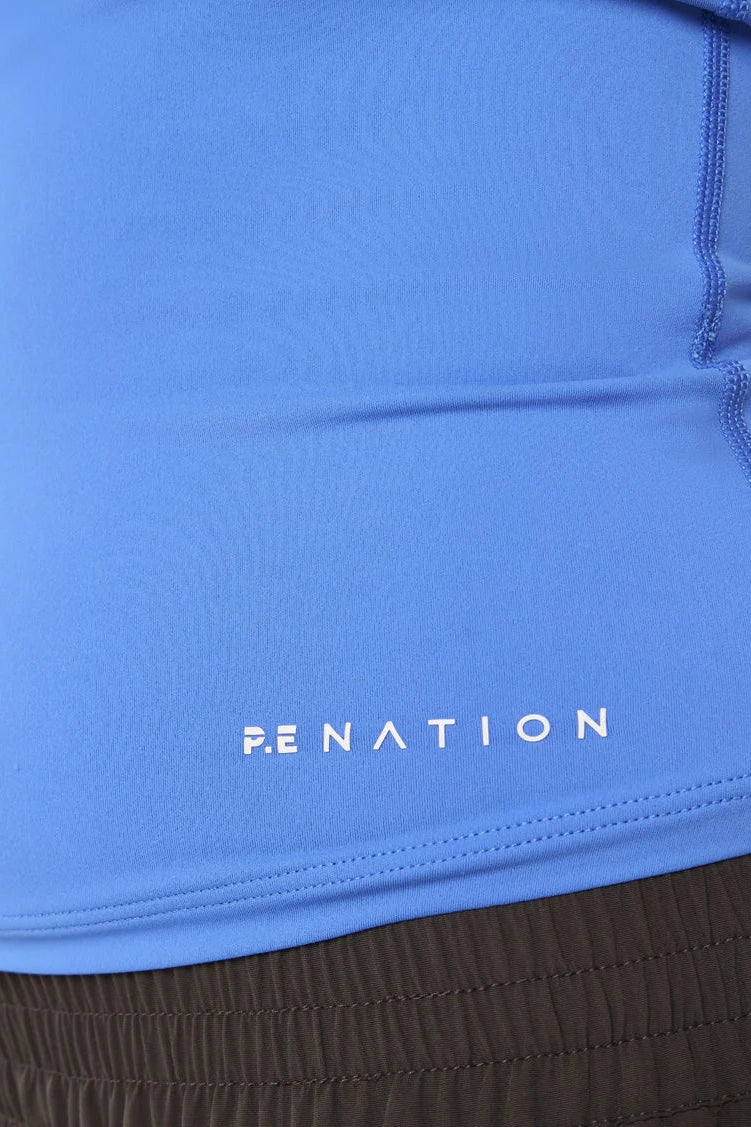 P.E Nation Refine Scoop Tank | Palace Blue