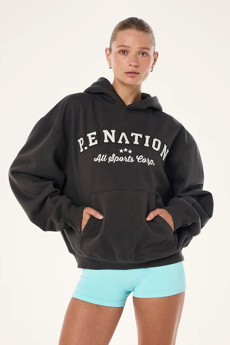 P.E Nation Dynamic Hoodie | Smokestone