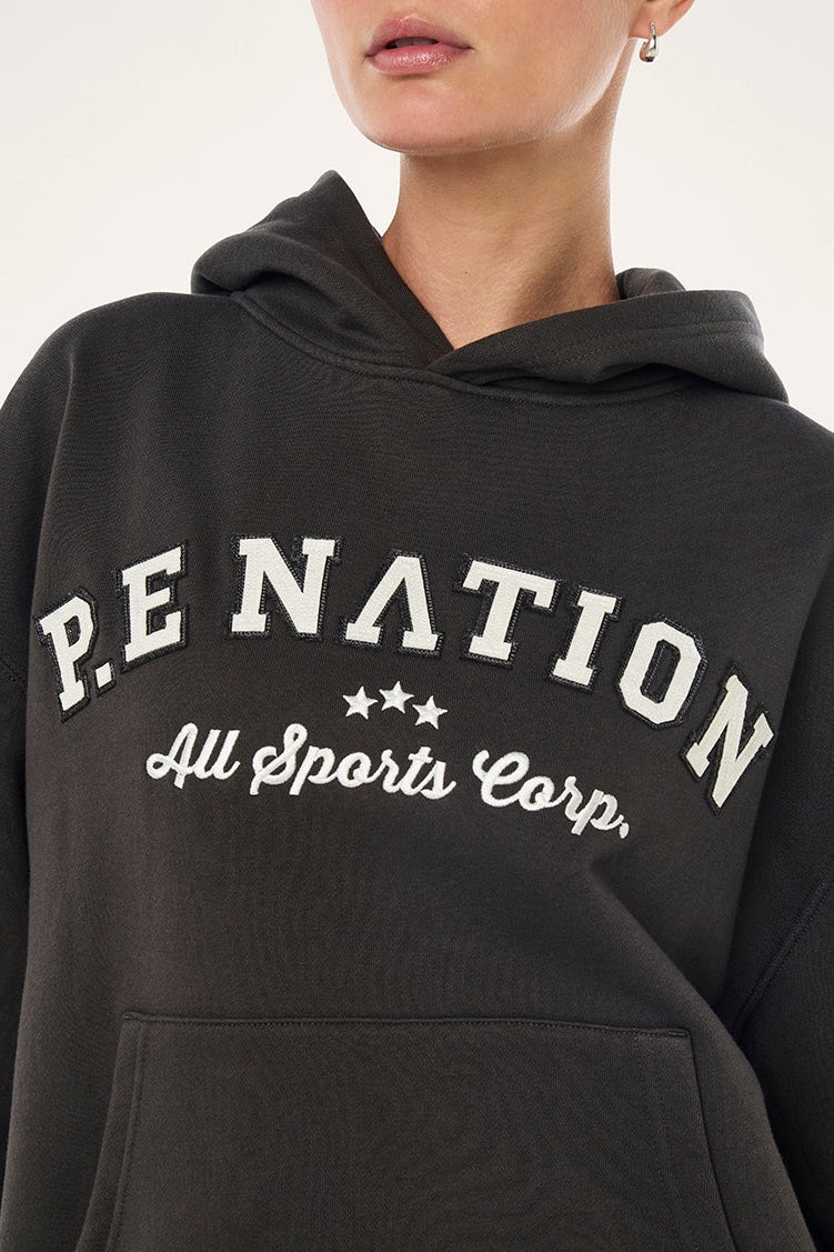 P.E Nation Dynamic Hoodie | Smokestone