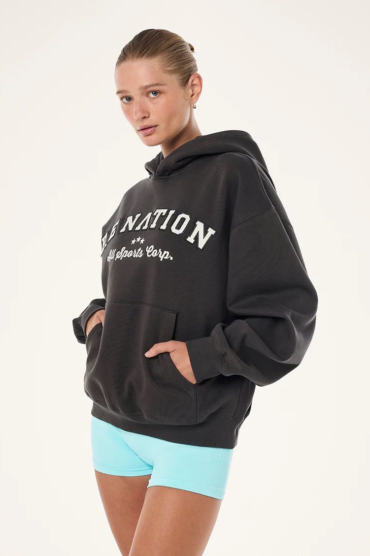 P.E Nation Dynamic Hoodie | Smokestone