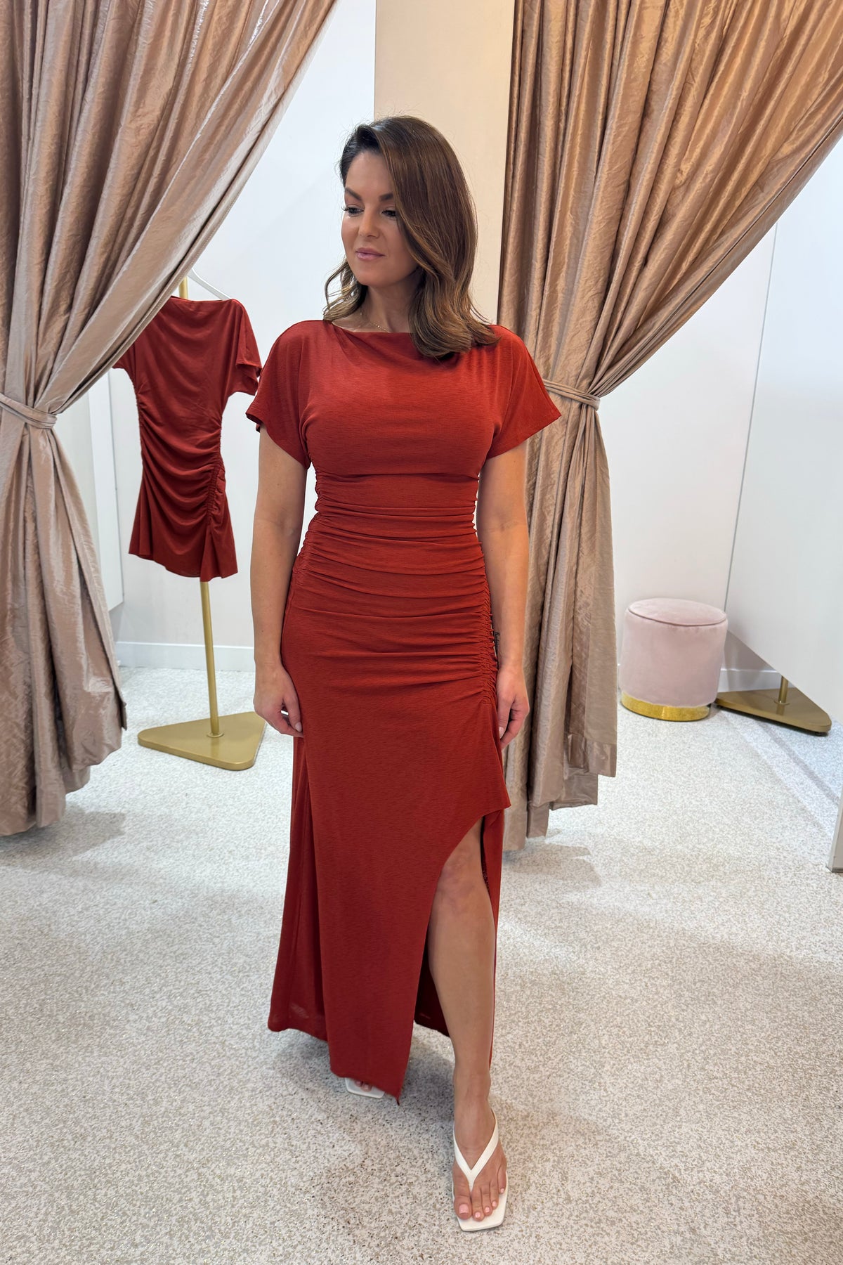Sovere Studio Vera Maxi Dress | Paprika