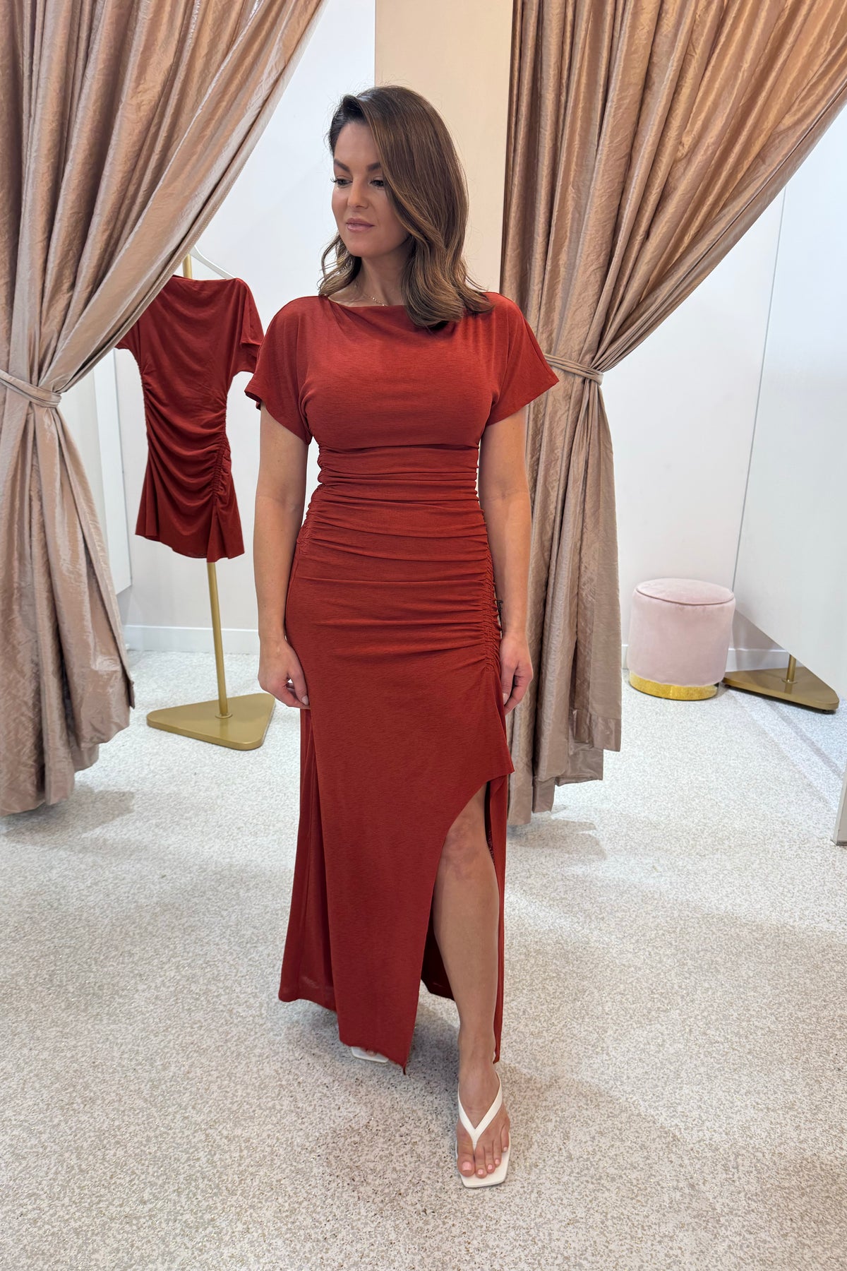 Sovere Studio Vera Maxi Dress | Paprika