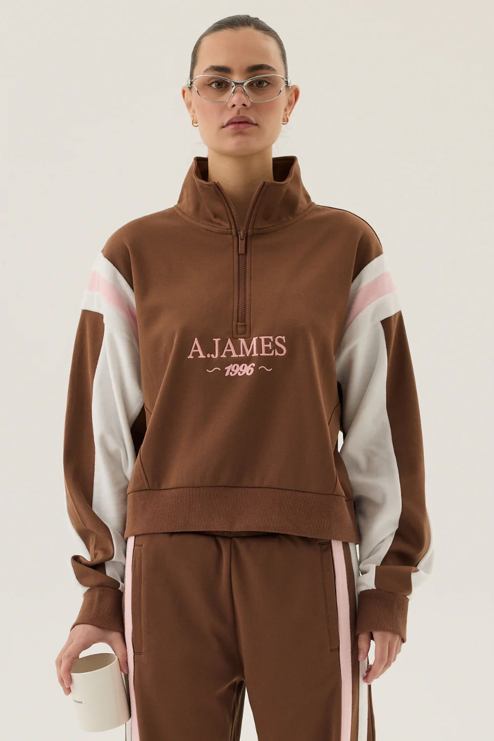 Araminta James 1996 Trackside Sweatshirt | Mocha