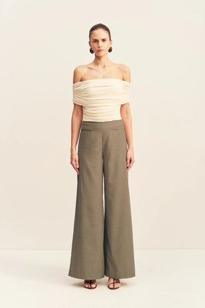 Shona Joy Asher Wide Leg Pant | Rock