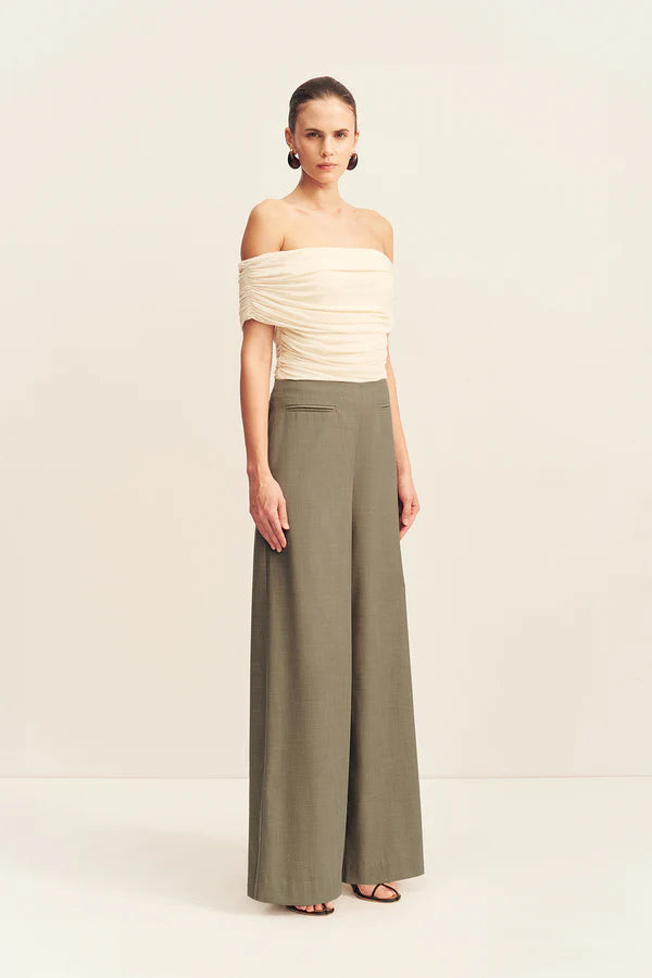 Shona Joy Asher Wide Leg Pant | Rock