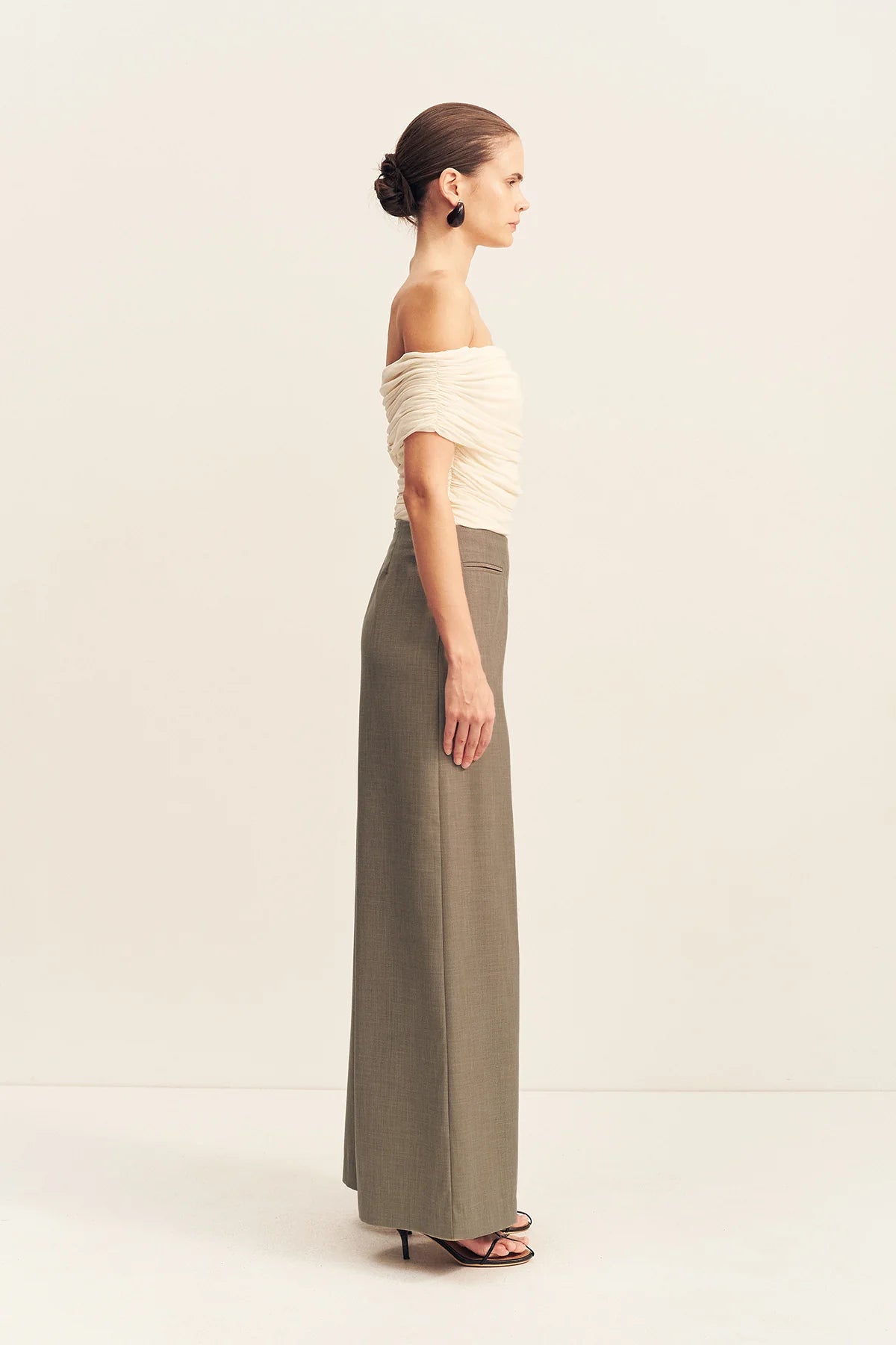 Shona Joy Asher Wide Leg Pant | Rock