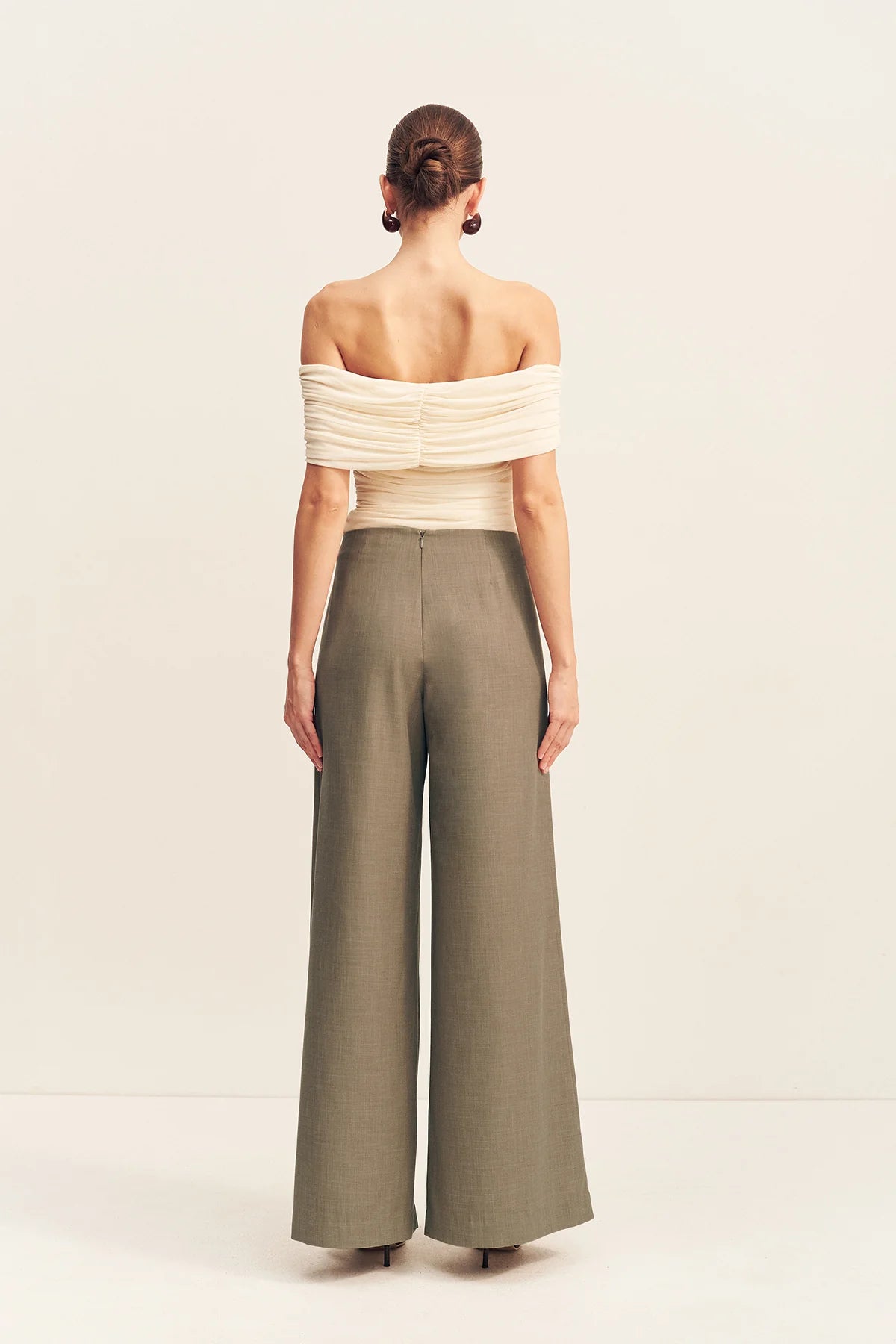 Shona Joy Asher Wide Leg Pant | Rock
