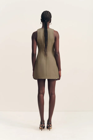 Shona Joy Asher Fitted Mini Dess | Rock