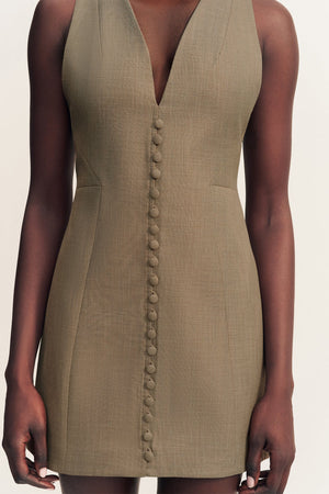 Shona Joy Asher Fitted Mini Dess | Rock