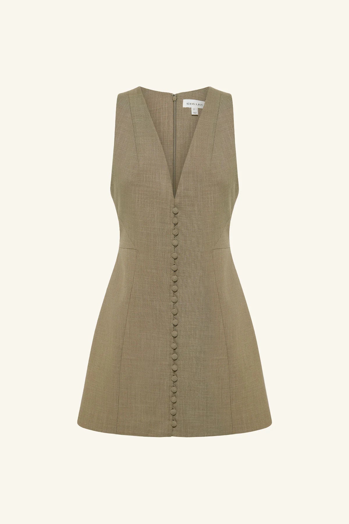 Shona Joy Asher Fitted Mini Dess | Rock