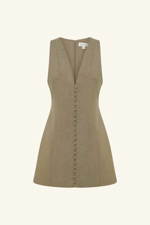 Shona Joy Asher Fitted Mini Dess | Rock