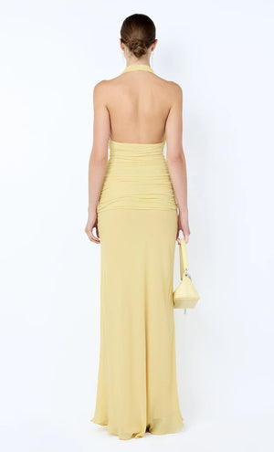 Bec + Bridge Cassis Drape Maxi Dress | Citron