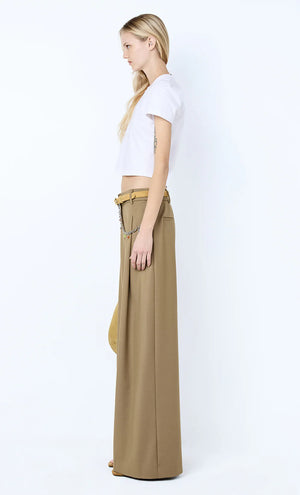 Bec + Bridge Faye Wide Leg Pant | Olive