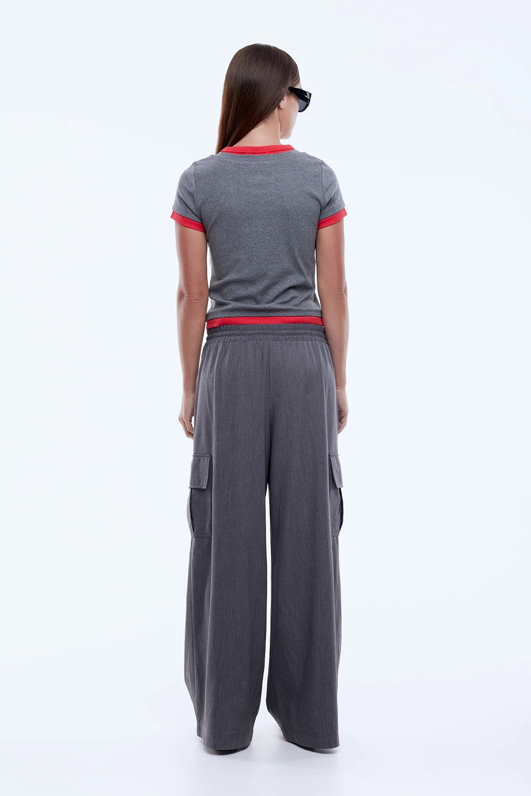 Ena Pelly Maya Utility Pant | Charcoal