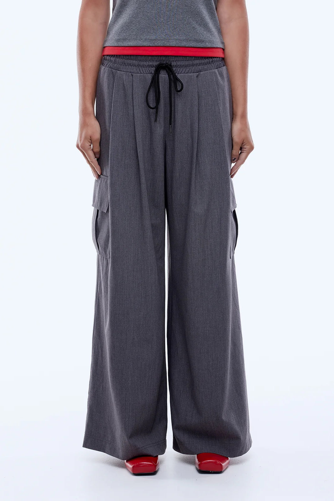 Ena Pelly Maya Utility Pant | Charcoal
