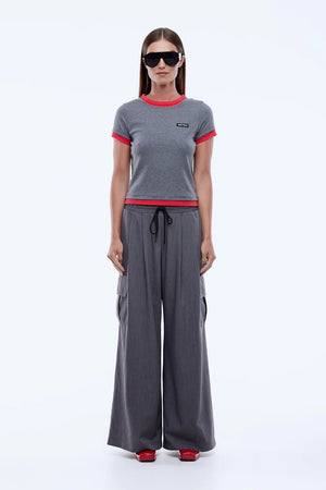 Ena Pelly Maya Utility Pant | Charcoal
