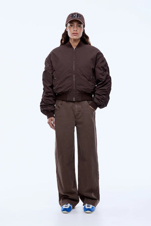 Ena Pelly Lulu Bomber | Mocha || BEST SELLER RESTOCKED