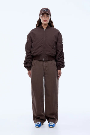 Ena Pelly Lulu Bomber | Mocha || BEST SELLER RESTOCKED