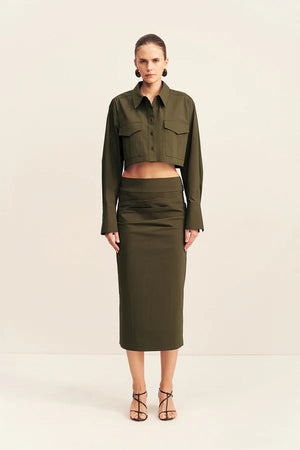 Shona Joy Campbell Midi Skirt | Jungle