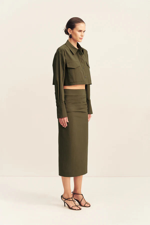 Shona Joy Campbell Midi Skirt | Jungle